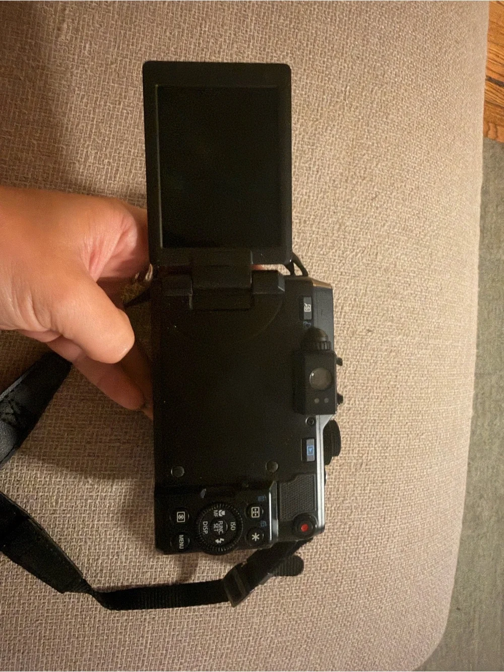 Canon G1 X Digital Camera in Black with Strap